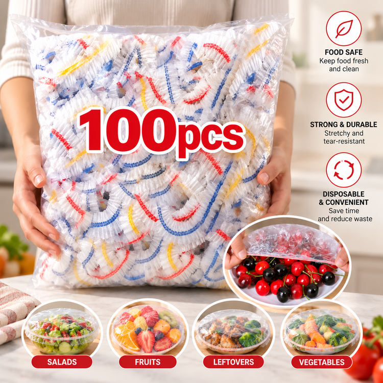 100PCS Food Covers Disposable
