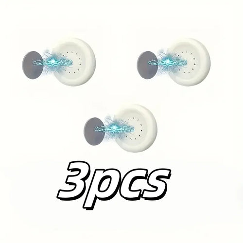 3pcs No Drill Magnetic Remote Holder - Wall Mount for TV/AC/DVD