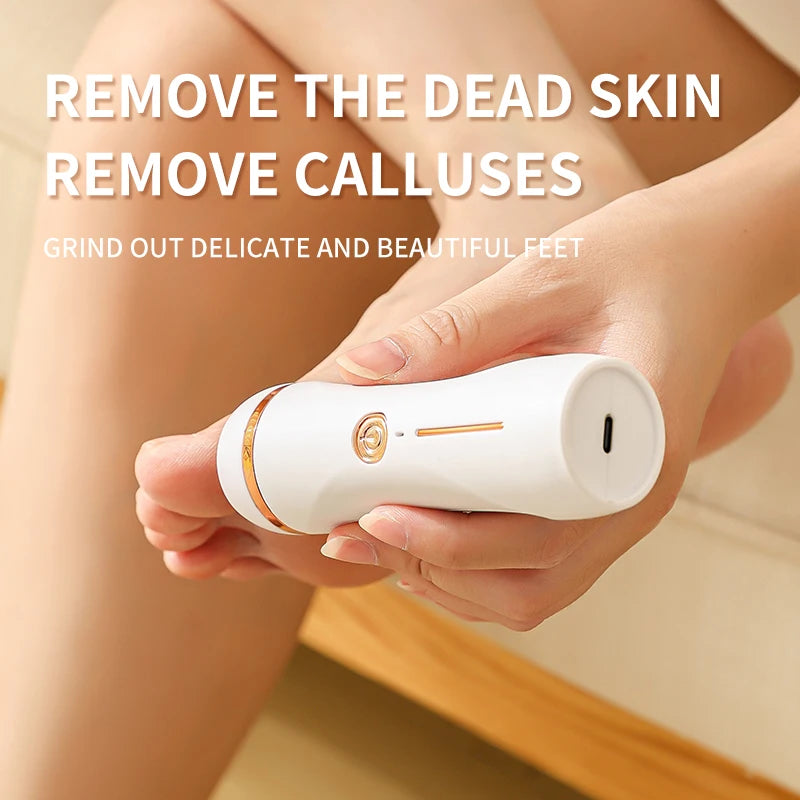 HOMEFISH Electric Foot Grinder Automatic Foot Callus Rubbing Pedicure