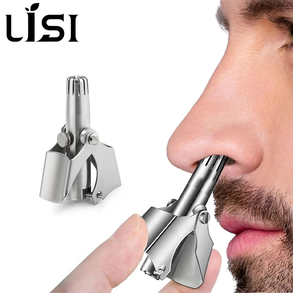 LISI Washable Portable Manual Nose Hair Trimmer for Men & Women