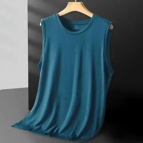 2026 Men's Ice Silk Mesh Vest Lightweight Sports Summer Wear