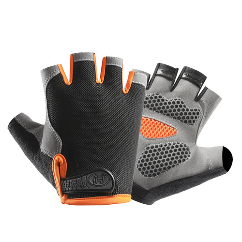 Professional Gym Fitness Breathable Anti-Slip Women Men Half Finger