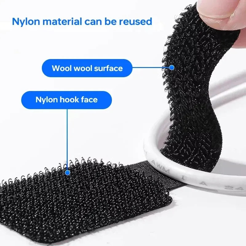 Reusable Cable Ties Fastening Wire Organizer Cord