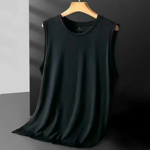2026 Men's Ice Silk Mesh Vest Lightweight Sports Summer Wear