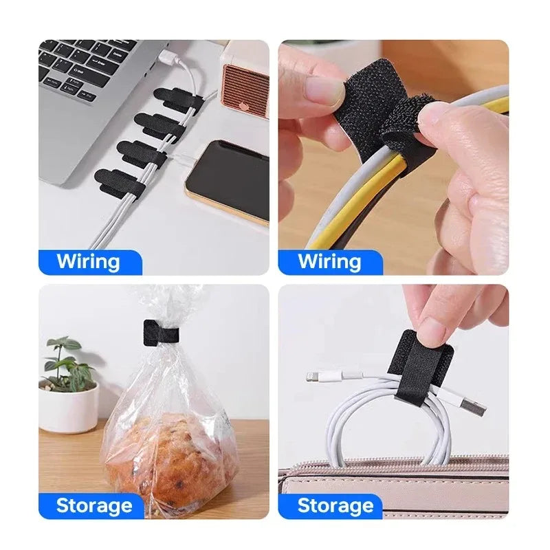 Reusable Cable Ties Fastening Wire Organizer Cord