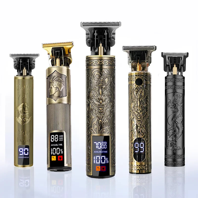 New！T9 Electric Hair Trimmer/Accessories | USB Professional Shaver |