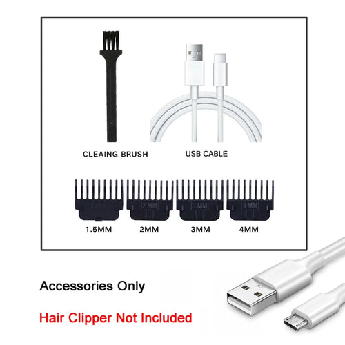 New！T9 Electric Hair Trimmer/Accessories | USB Professional Shaver |
