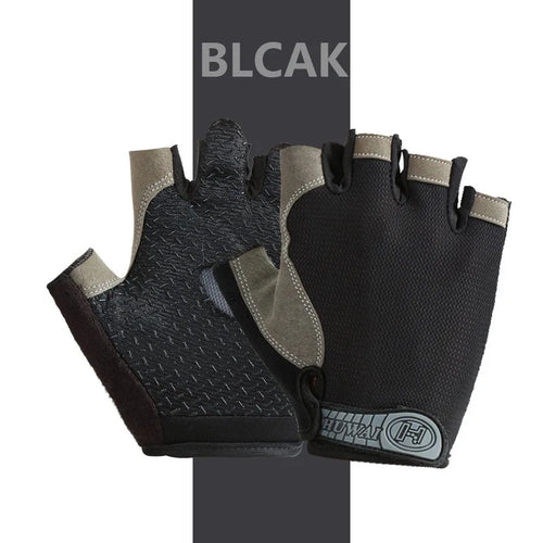 Professional Gym Fitness Breathable Anti-Slip Women Men Half Finger