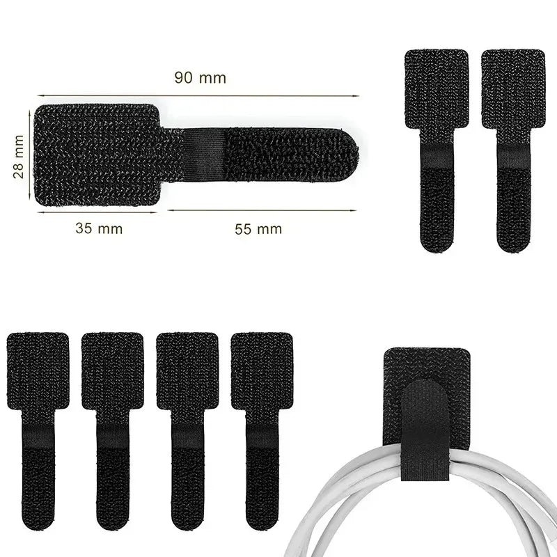 Reusable Cable Ties Fastening Wire Organizer Cord