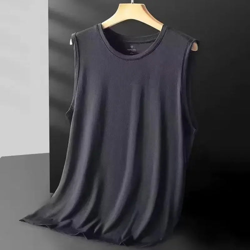 2026 Men's Ice Silk Mesh Vest Lightweight Sports Summer Wear