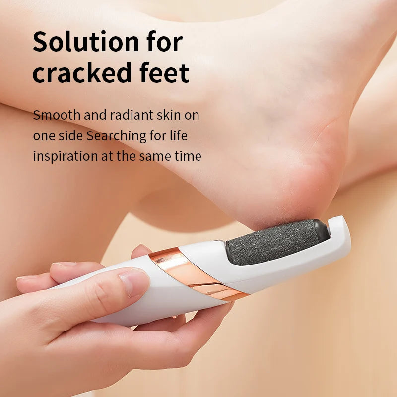 HOMEFISH Electric Foot Grinder Automatic Foot Callus Rubbing Pedicure