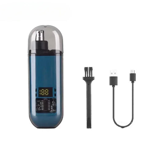 Nose Ear Hair Trimmer for Men - USB C Rechargeable Portable Fast