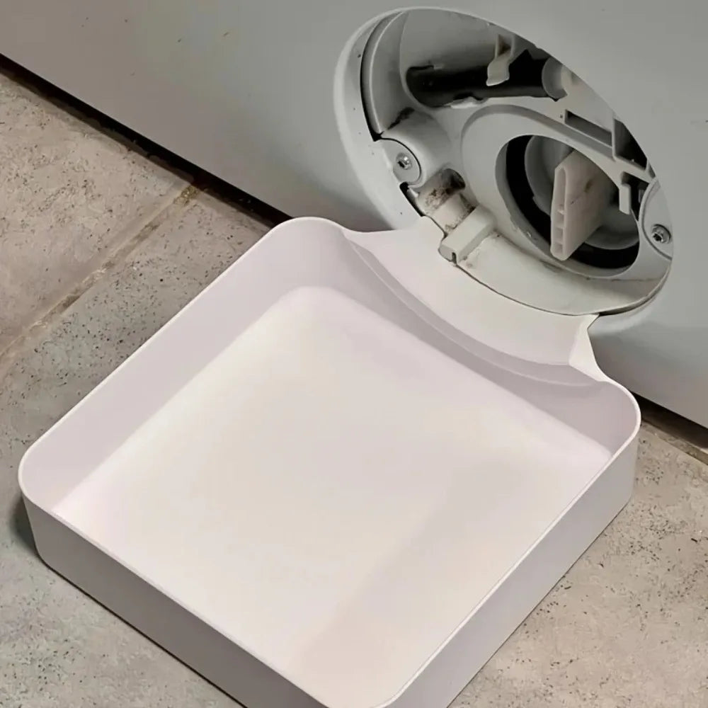 Washing Machine Drainage Tray, Water Catch Tray for Lint Filter