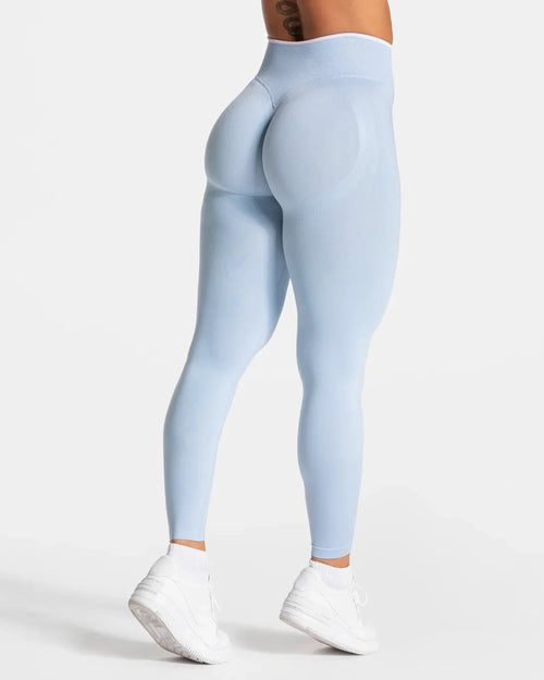 New Women's Color Blocking Yoga Leggings Seamless Knited Tights High