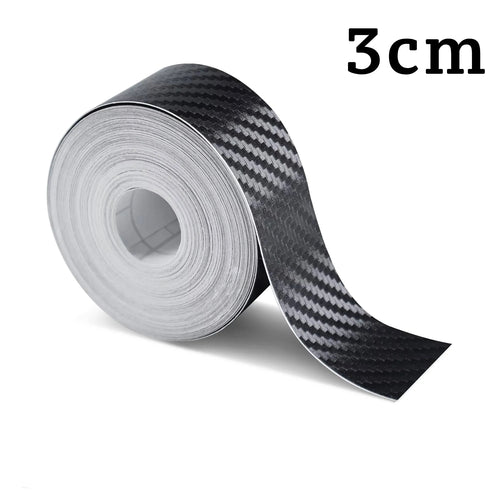 1-5m Nano Carbon Fiber Car Tape Sticker Door Mirror Paste Protector