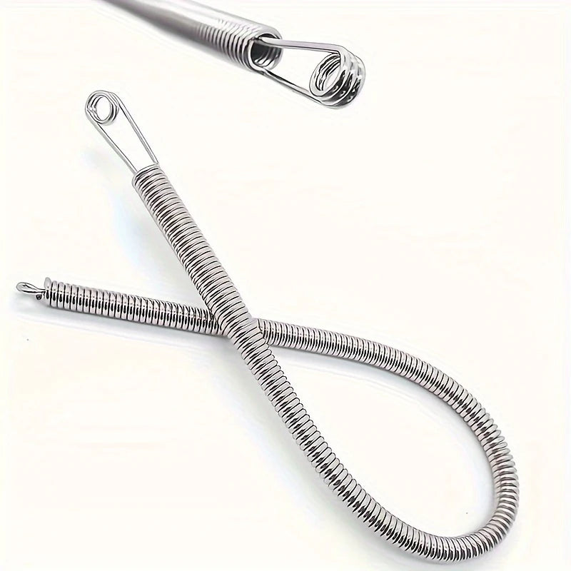 Bendable Spring Drawstring Threader Clip Pants Hoodies Elastic Band