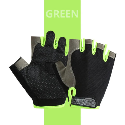 Professional Gym Fitness Breathable Anti-Slip Women Men Half Finger
