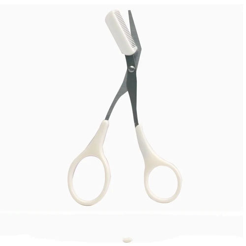 1/3PCS Eyebrow Trimmer Makeup Tools Stainless Steel Eyebrow Scissors